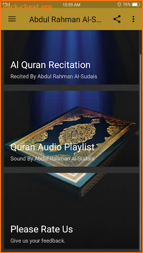 Sheikh Sudais Quran Full MP3 screenshot