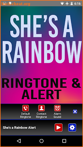 She's a Rainbow Ringtone screenshot