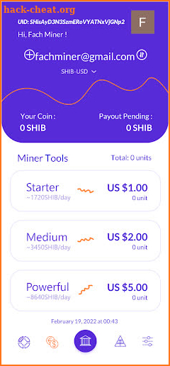 SHIB Miner Lite screenshot