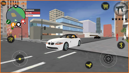 Shiba Stickman Rope Hero Gangstar Crime screenshot