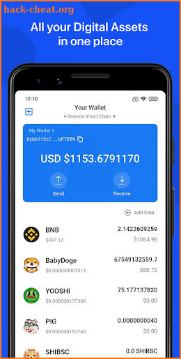 ShibaWallet - Metaverse NFTs Wallet screenshot