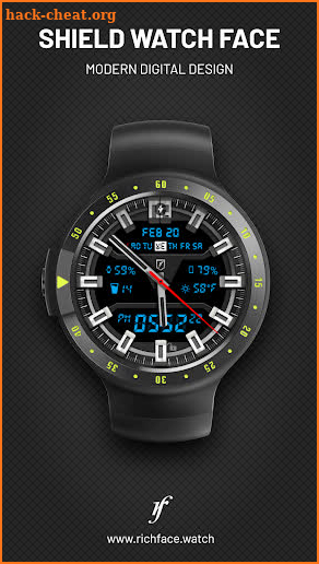 Shield Watch Face screenshot