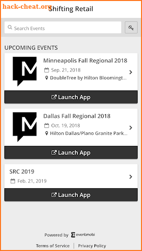 Shifting Retail Events screenshot