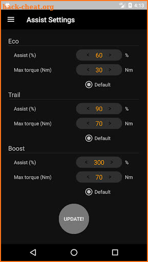 Shimano STEPS Unlocker screenshot