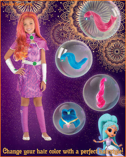 Shimmer & Shine Dress Up - Photo Montages screenshot