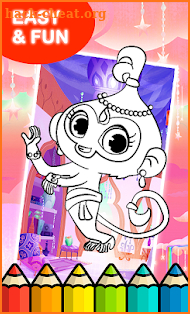 Shimmer Princess Castle Coloring Book screenshot