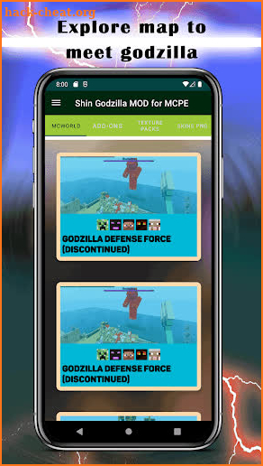 Shin Godzilla MOD for MCPE screenshot