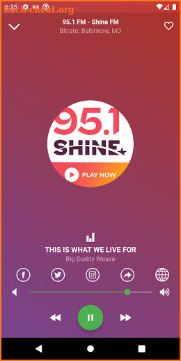 Shine FM Radio 95.1 screenshot