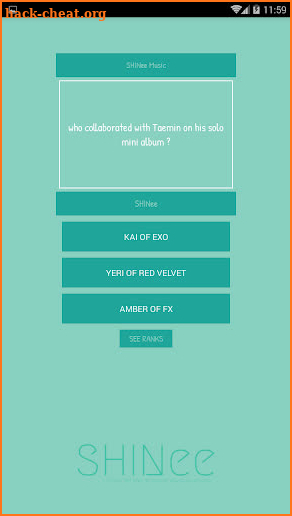 SHINee Quiz screenshot