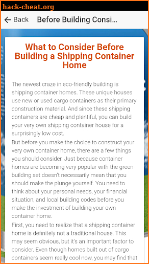 Shipping Container House Plans & Ideas screenshot