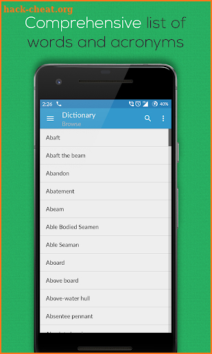 Shipping Dictionary Pro screenshot