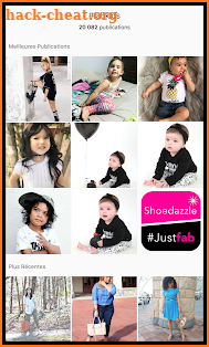 Shoedazzle Justfab Inspiration screenshot