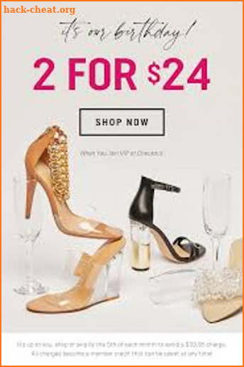 Shoedazzle Women's Fashions screenshot