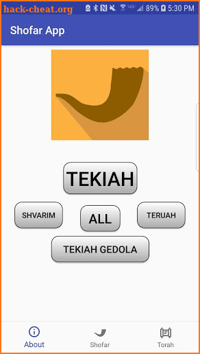 Shofar App screenshot