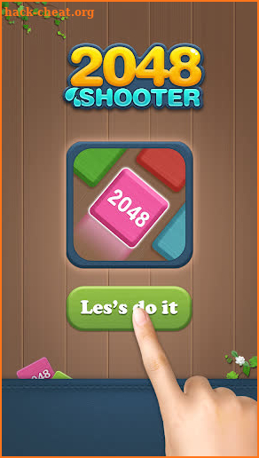 Shoot Merge 2048-Wood Puzzle screenshot