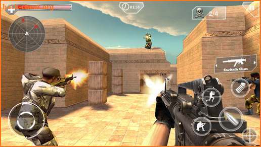 Shoot Strike Gun Fire screenshot