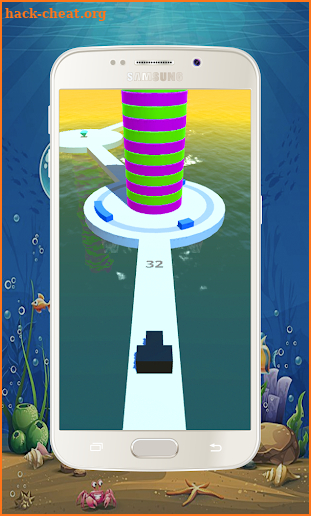 Shooter fireball 3D Stack Tower screenshot