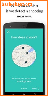 Shooting Alert - Get Notified of Nearby Shootings screenshot