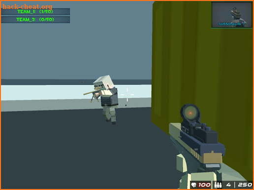 Shooting Blocky Combat Swat GunGame Survival screenshot