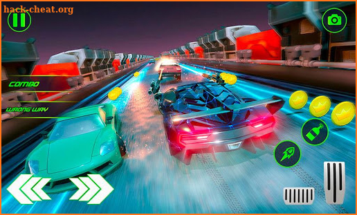 Shooting Car Racing Traffic Chase screenshot