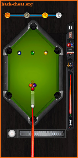 Shooting Pool-relax 8 ball billiards screenshot