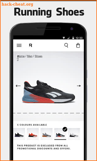 Shop 4 Reebok screenshot