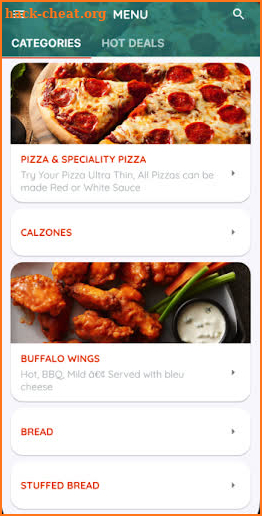 Shop City Pizza & Grill Syracuse NY screenshot