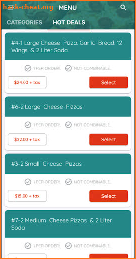 Shop City Pizza & Grill Syracuse NY screenshot