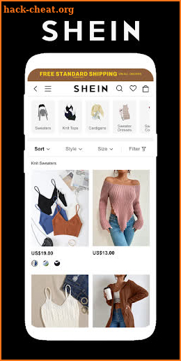 Shop For SHEIN & ROMWE screenshot