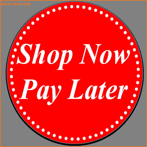 Shop Now Pay Later App screenshot