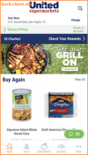 Shop United Supermarkets screenshot