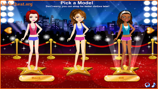 Shopaholic Hollywood, Dressup screenshot