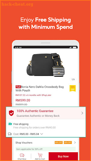 Shopee MY: No Shipping Fee screenshot
