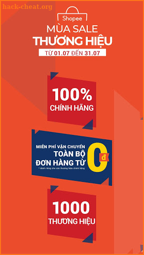 Shopee: Tháng Thương Hiệu screenshot