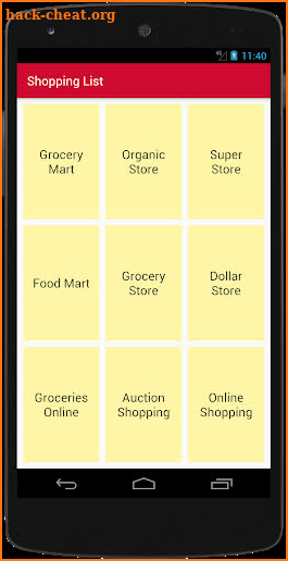 Shopping List - Easy & Simple screenshot