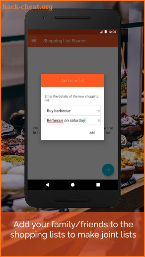 Shopping List Shared screenshot