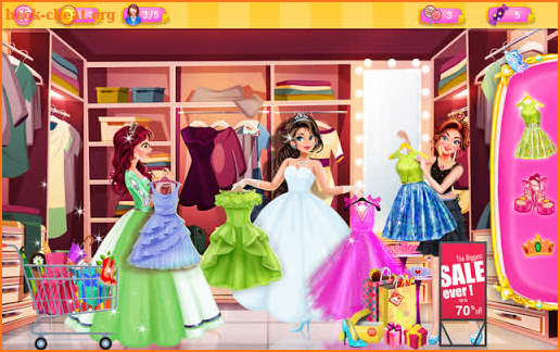 Shopping Mall Rich Girl - Cashier Games screenshot