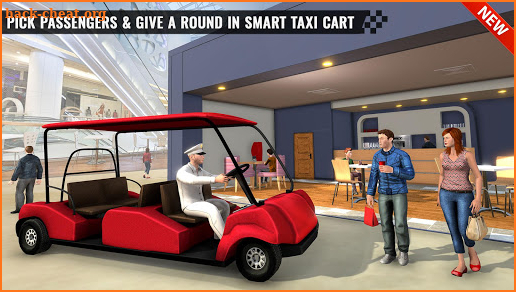 Shopping Mall Smart Taxi: Family Car Taxi Games screenshot