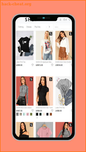 Shopping Shein & Sale Fashion shopping screenshot