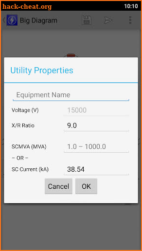 Short Circuit Fault Current screenshot