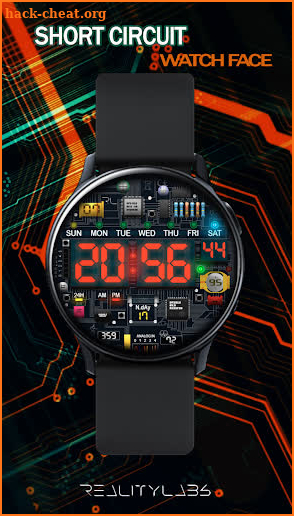 Short Circuit Watch Face screenshot