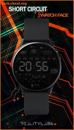 Short Circuit Watch Face screenshot