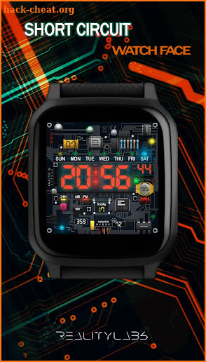 Short Circuit Watch Face screenshot