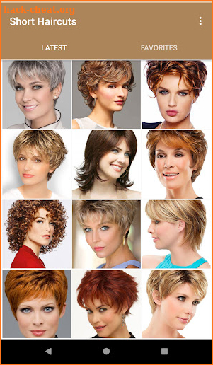 Short Haircuts for women screenshot