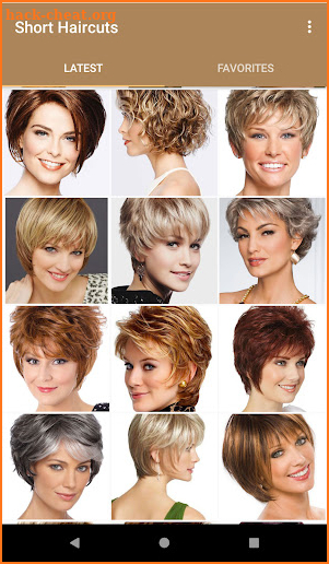 Short Haircuts for women screenshot