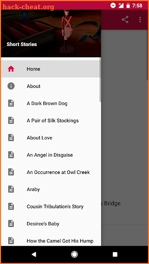 Short Stories screenshot