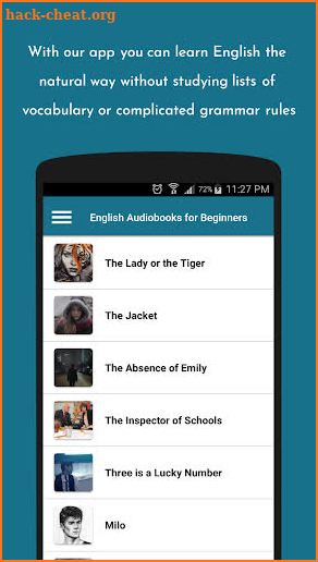 Short stories in english - Learn english online screenshot