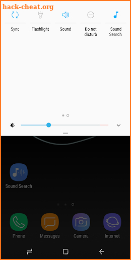 Shortcut for Google Sound Search screenshot