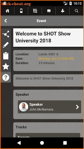 SHOT Show Mobile screenshot