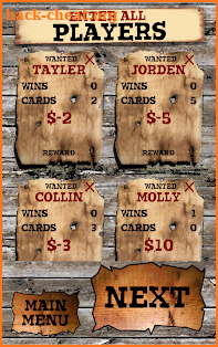 Showdown Quick Draw Cards screenshot